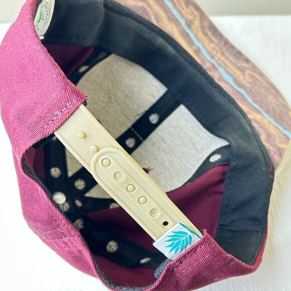 Grand Canyon National Park Hat Maroon Snapback Sendero Provisions - Picture 6 of 8